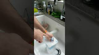Quick way to wash Dr Brown's bottle parts