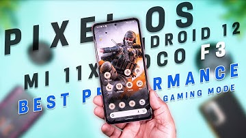 OFFICIAL PIXEL OS MI 11X REVIEW, BEST PERFORMANCE & GAMING MODE | MI 11X GOOGLE PIXEL OS REVIEW