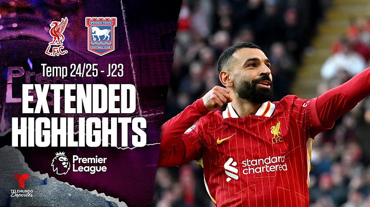 Liverpool vs. Ipswich Town | Highlights Premier League | Jornada 23 | Telemundo Deportes