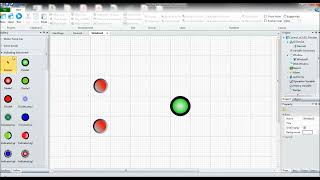 Control of LED USING SIMULATOR DEVICE IN SCADA ENVIRONMENT (Delta 14SS2 PLC)
