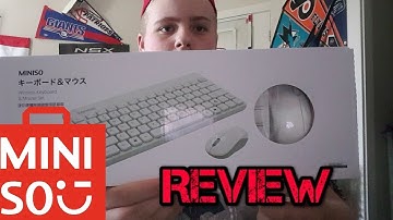 *MINISO* Keyboard and Mouse Package Review