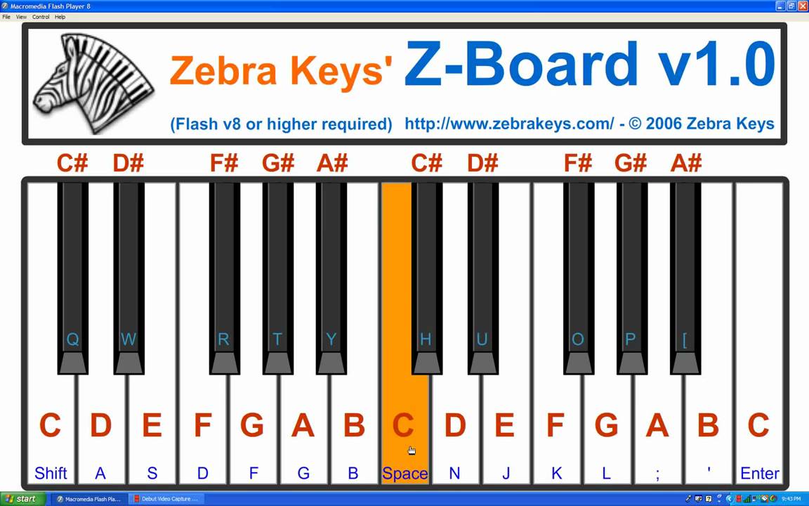 Online Piano Keyboard