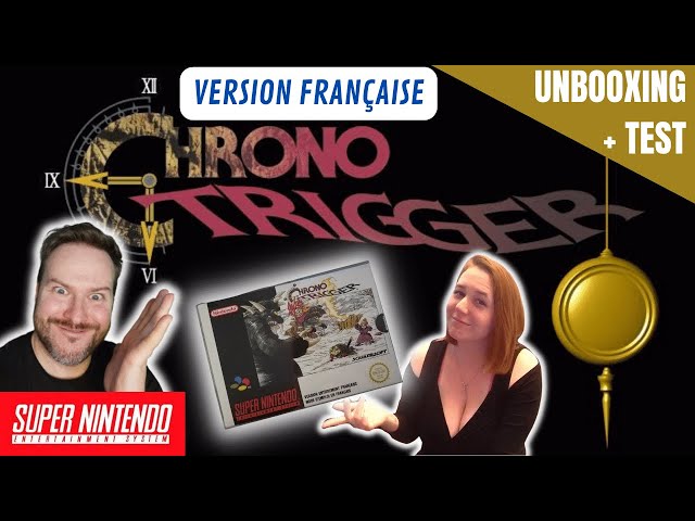 Chrono Trigger Sur SNES - Version Française - Très Bon état - Jeu De Rôle Culte 1995