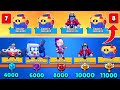 BOX OPENING of the WHOLE TROPHY ROAD! 0 to 11,000 TROPHIES NONSTOP FINALE! Brawl Stars