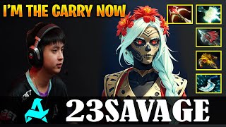 23 Savage - Muerta | Look at Me! I&#39;m The Carry NOW | SAFELANE  | Dota 2 Pro MMR Gameplay