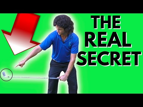 Swing the HANDLE and NOT THE CLUBHEAD - This is THE SECRET to the Golf Swing and Great Ball Striking