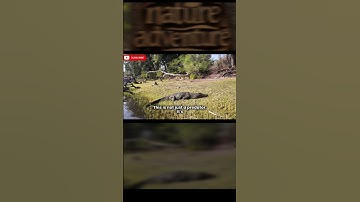 Crocodile Unveiled: Exploring the Life of Nature’s Apex Predator #crocodile #animalsvideo