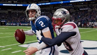 Patriots vs Colts - NFL Week 15 Full Game Highlights New England vs Indianapolis 12/18 - (Madden 22)