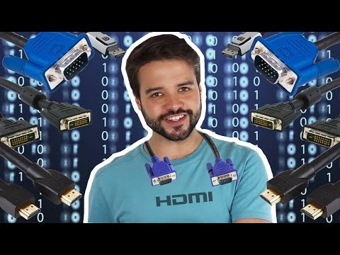 Vídeo: Qual é A Diferença Entre As Saídas Do Monitor