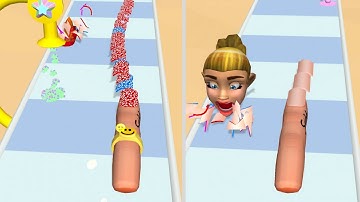 Nail Stack ! All Levels Gameplay Android, iOS / Big Update !!