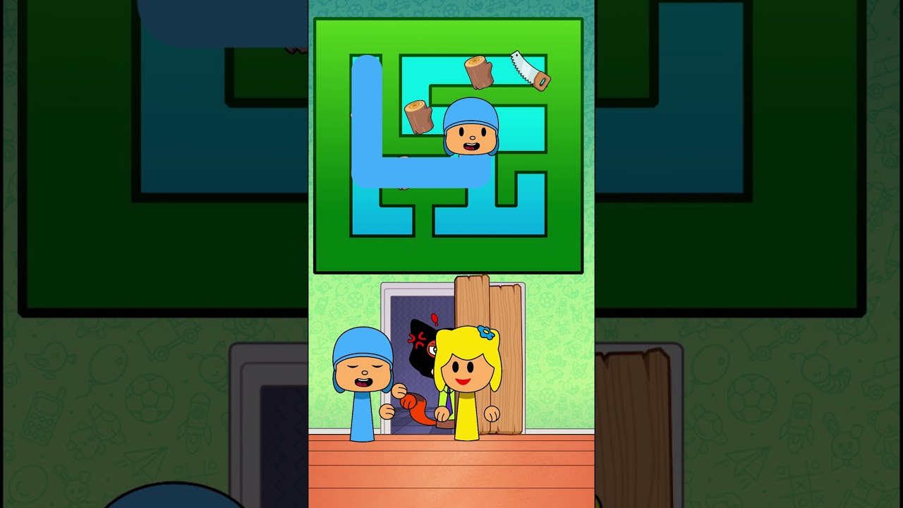Maze Puzzle Challenge: The Impossible Door Pocoyo vs Bea / Sprunki 
