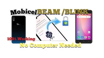 How to bypass Google Account on Mobicel Blink/Beam without Computer