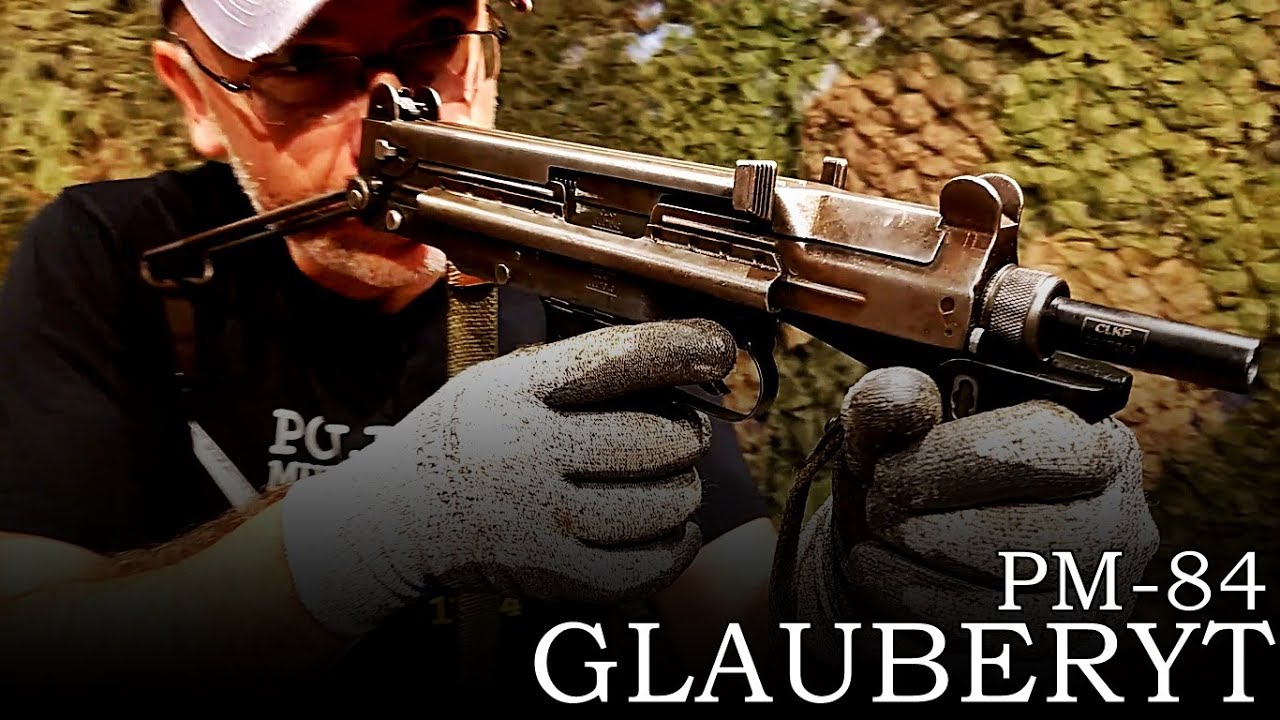 PM 84 Glauberyt польский пистолет пулемет Pistolet maszynowy PM-84 Glauberyt