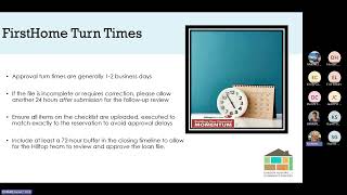 FirstHome Loan and Lender Online Portal Training - May 21, 2026