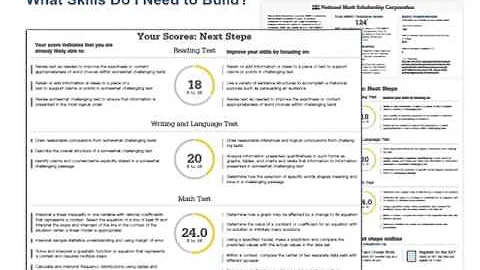 Reading & Understanding the PSAT Score Reports