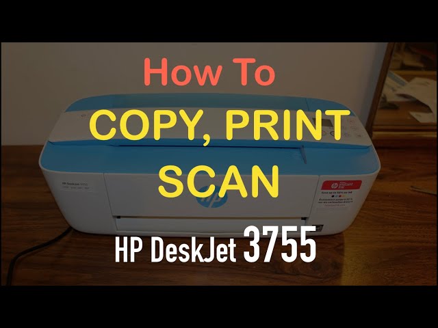 How to Copy Print & Scan with HP Deskjet 3755 All-In-One Printer ? class=