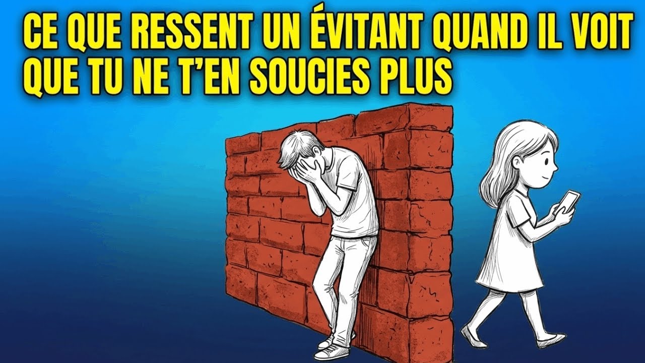 Ce que ressent un évitant quand il voit que tu ne t'intéresses plus à lui