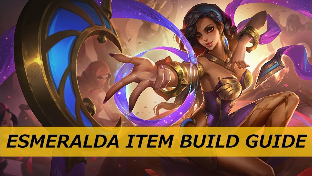 Mobile Legends | Esmeralda | best build | emblem & guide | with Rhino