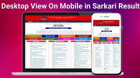 How to Force Open Full Desktop Site View on Smartphone