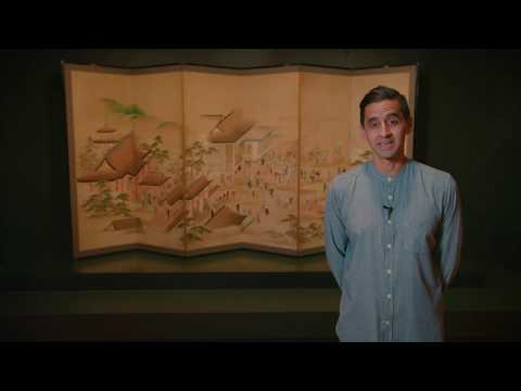 Six-fold screen/ A Curator's Perspective - YouTube