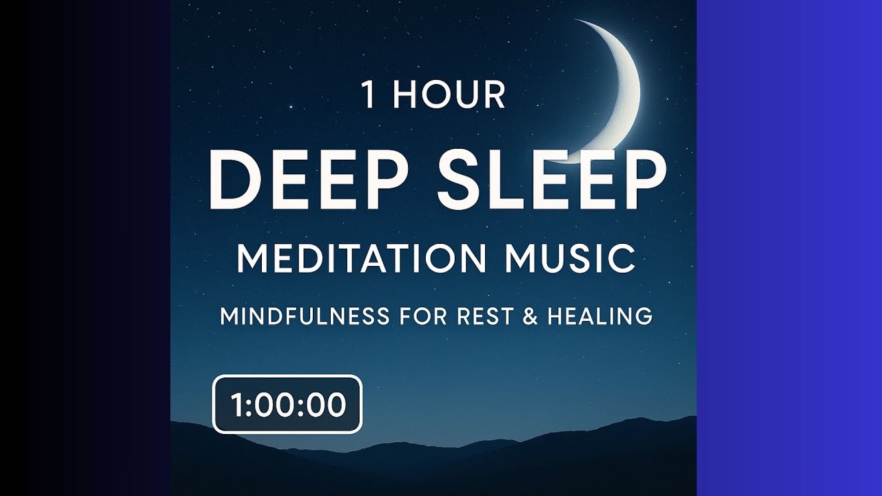 1 Hour Deep Sleep Meditation Music | Relaxing Music for Rest & Healing ...