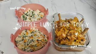Vlog | Masak lunch awal | Simple je menu lunch hari ini