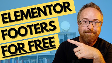 Easily create a custom footer in Elementor FREE