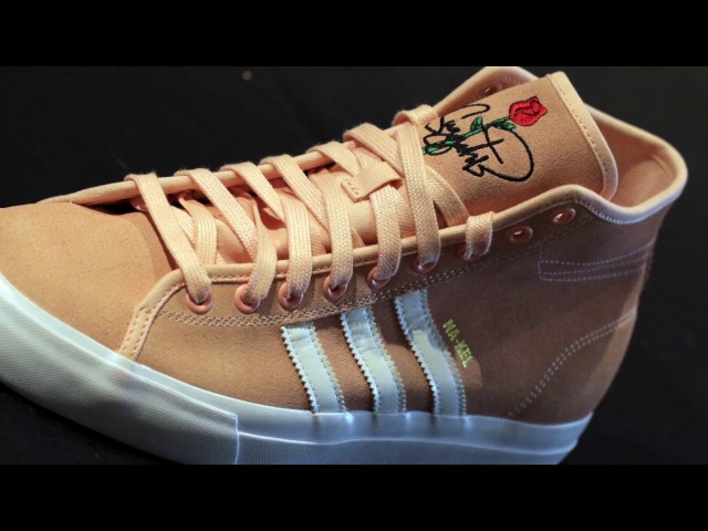 Sneak Peek At The Adidas Nakel Matchcourt High RX Shoes - YouTube