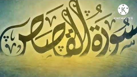 سورة القصص بصوت القارئ محمود محمد