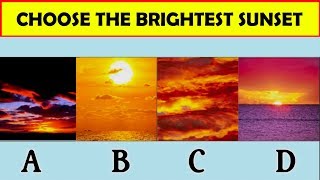 This Color Test Will Tell Your Mental Age! Color Test.