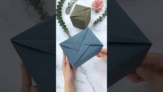 Gift Wrapping | How To Wrapping A Gift Box - Gift Wrapping Design ( geometric) #shorts