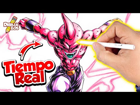 CÓMO DIBUJAR A KID BUU en *30 MIN.* 😨 [ PASO A PASO]
