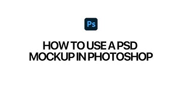 Learn How to Use PSD Mockups in PHOTOSHOP – Quick And Easy PHOTOSHOP TUTORIAL For Beginners