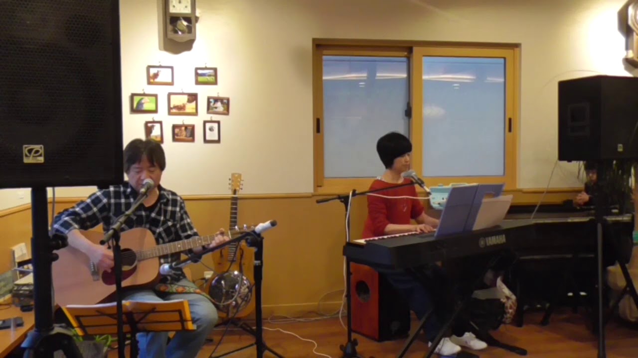 DUO＜RIO＞ While my guitar gently weeps Cover - YouTube