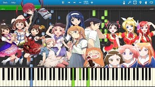 Saa, Kimi mo Nico Nico Shiyou ja Naika! Medley | Piano chords