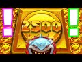 RAZOR SHARK 🦈🦈🦈SLOT MY BIGGEST RECORD WIN 🏆 2500X COIN DROPS INSANE BONUS HUNT UP TO €50 BET ‼️