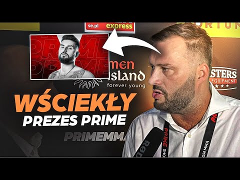 PREZES PRIME KOMENTUJE NA GORĄCO UCIECZKĘ CIOSA Z HALI: CHCIAŁ RENEGOCJOWAĆ KONTRAKT NA KOLANIE!