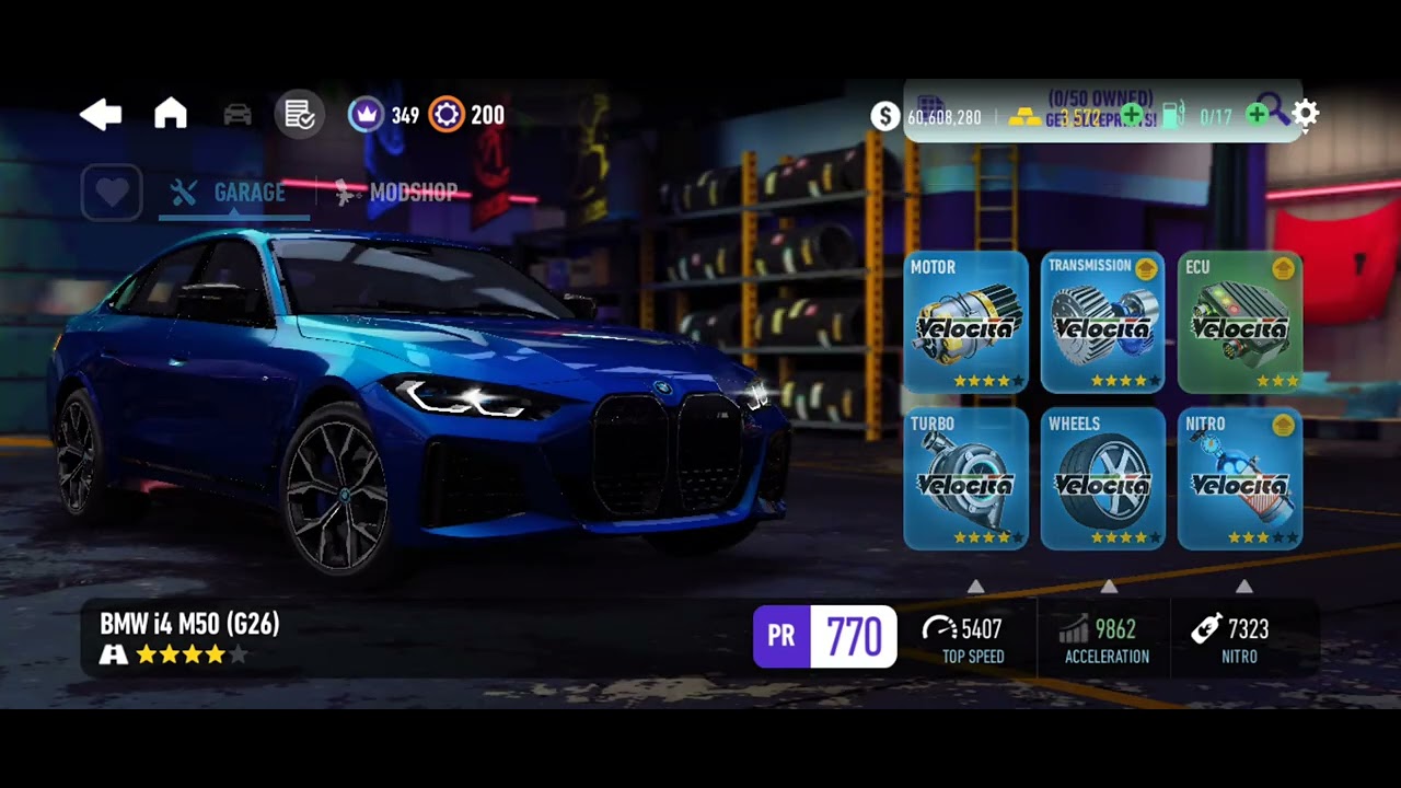 NFS No Limits | BMW i4 M50 | Stage 4 Maxed - YouTube