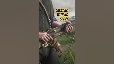 Carcano with no scope tutorial | #fyp #edit #rdr2 #reddeadredemption2 #tutorial #gaming #ps5