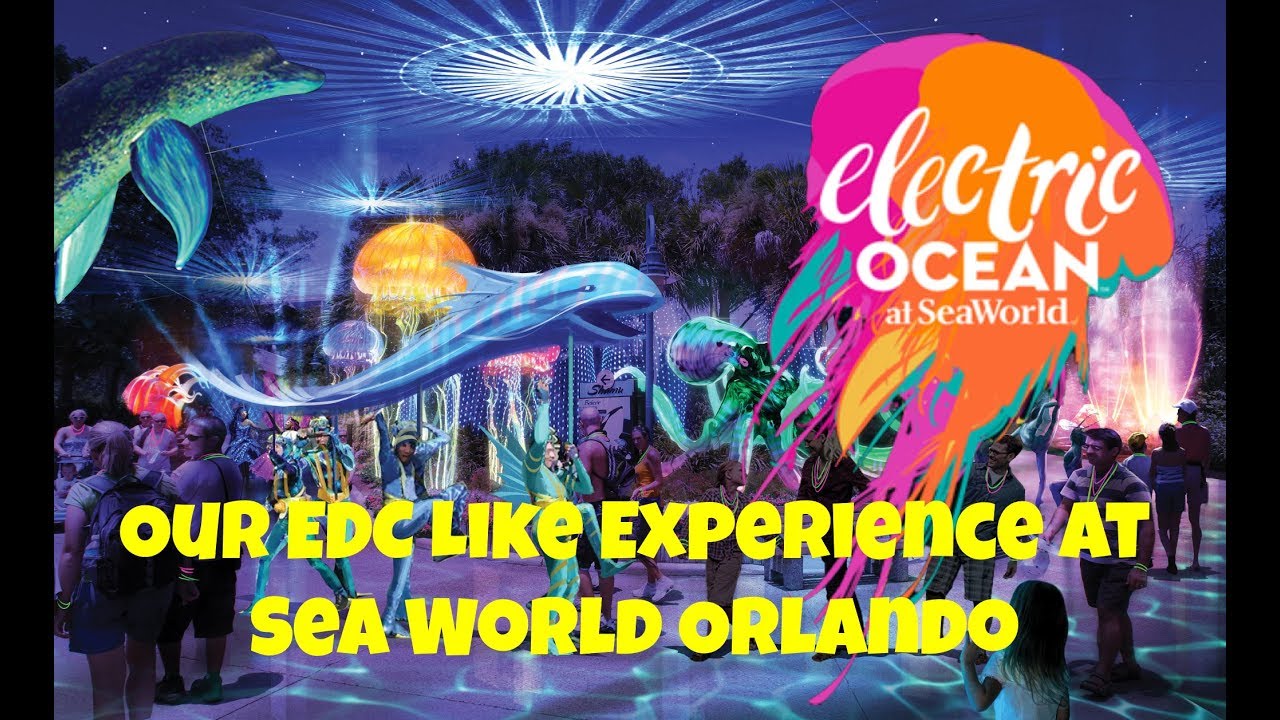 edc 2018 orlando When You Miss EDC You Go To Sea World Orlando For Summer Nights Vlog