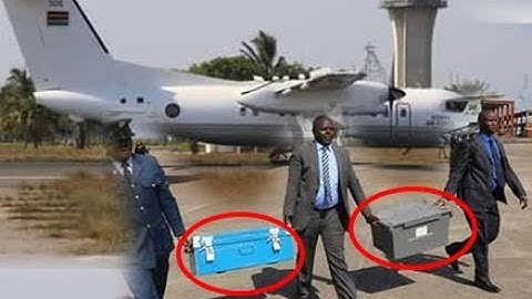 SHUHUDIA MWANZO MWISHO NDEGE ILIYOSHUSHA PESA NA DHAHABU BONGO