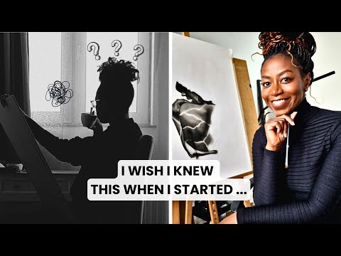 5 Things I wish I knew as a BEGINNER ARTIST