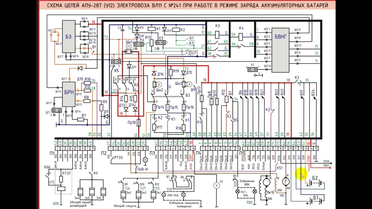 Выбивает автомат цепи управления на вл80с