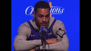 Jordan Poole talks contract extension and Draymond Green incident, his future #jordanpoole #gsw