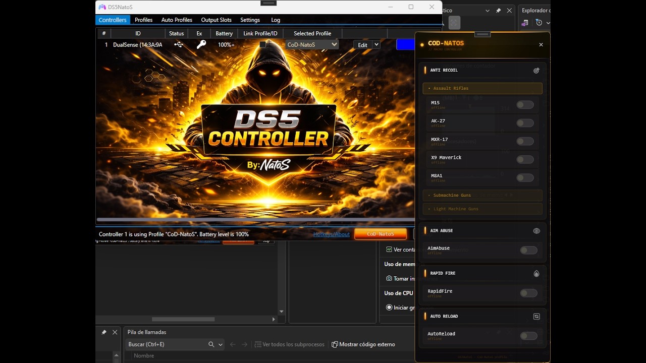 DS5NATOS SHOWCASE || COD BO6,WARZONE || ANTIRECOIL,AIMABUSE....