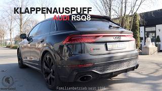 Audi RSQ8 Klappenauspuff -  Sound von mariani ® Car Styling I Audi Rsq8 2025 Tuning
