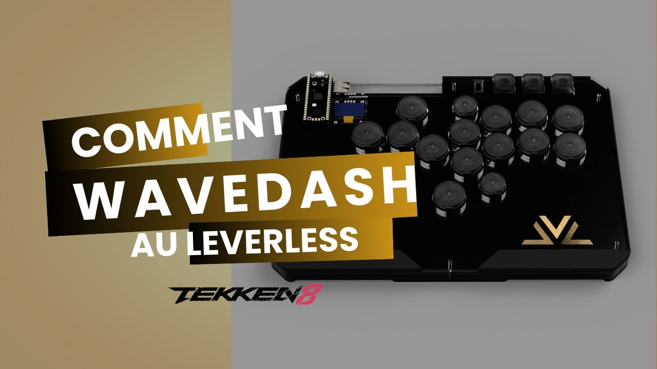 Comment faire des WAVEDASH au LEVERLESS ( TROP EZ) - Tekken 8 - YouTube