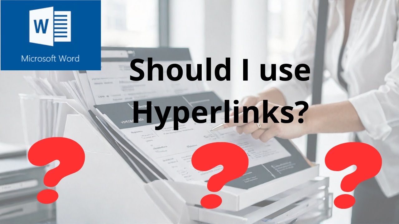 How To Use Hyperlinks And Bookmarks In Microsoft Word Youtube