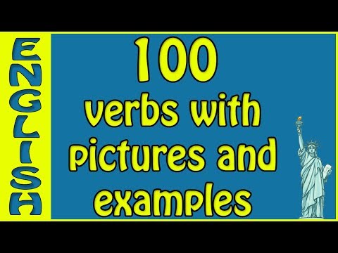 انگریزی لفظ انگریزی فعل مثالوں اور تصویروں کے ساتھ - امریکی انگریزی فعل - انجليزي أفعال