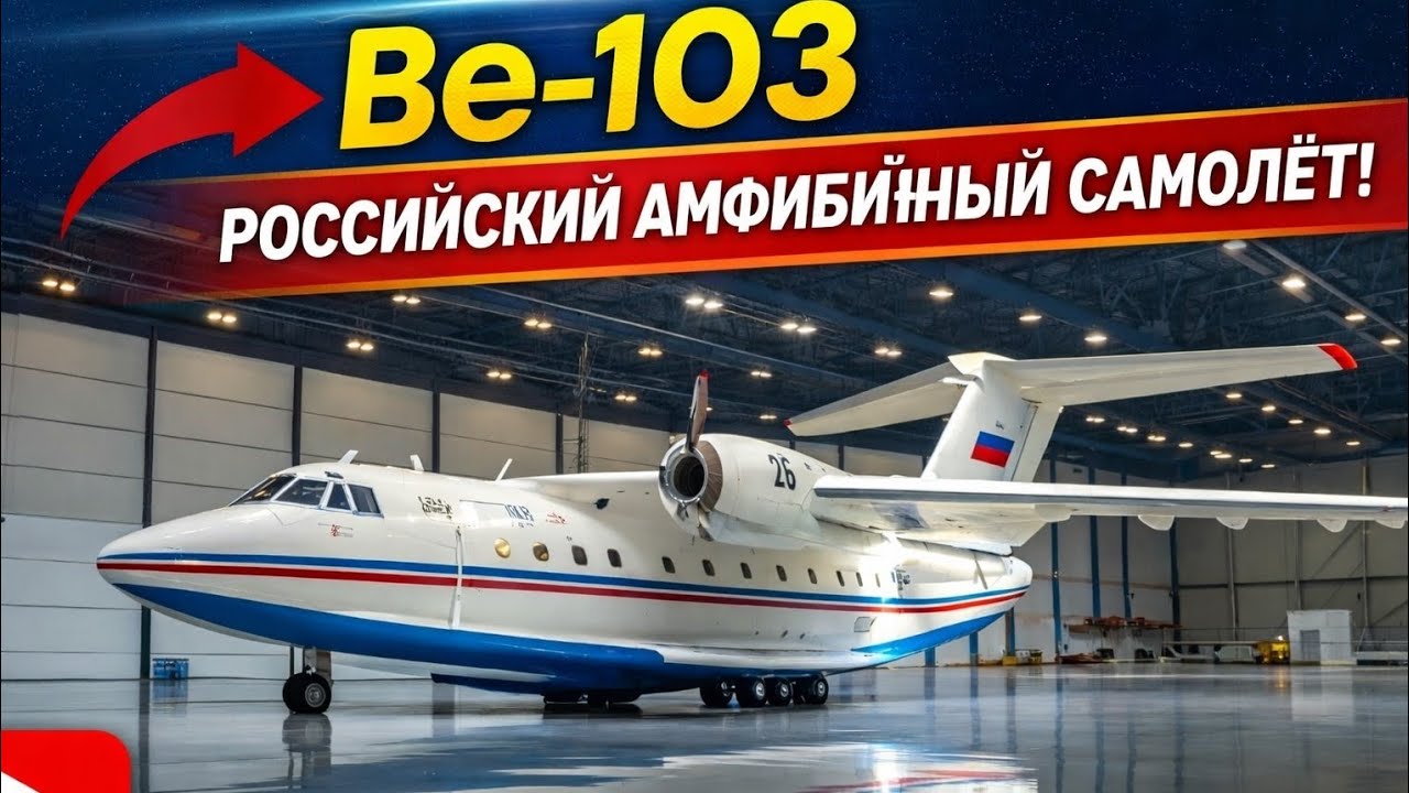 Be-103: Самолёт, который летает и плавает! 🌊✈️